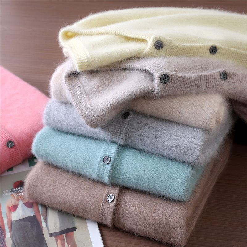 Thermal Long John - Nouveau femmes 100% vison cachemire pull