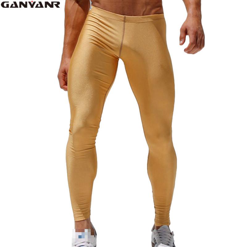 Compression Long Pant - GANYANR Marque Hommes Pantalons de Survêtement