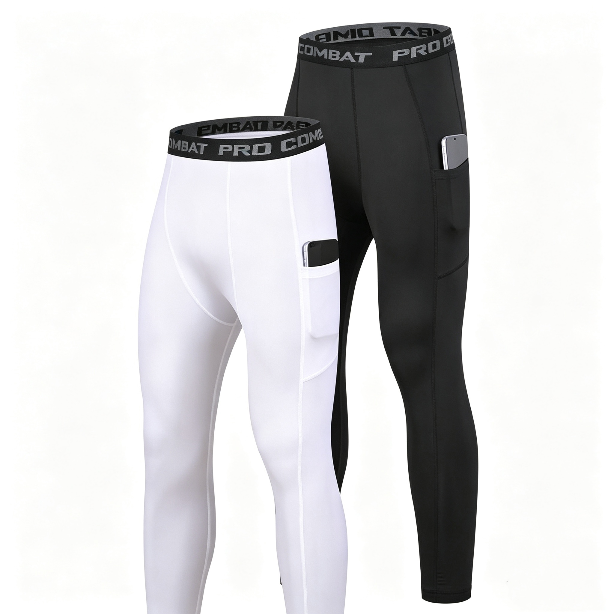 Compression Shorts Athletes - Pantalon de compression pour homme, Legging