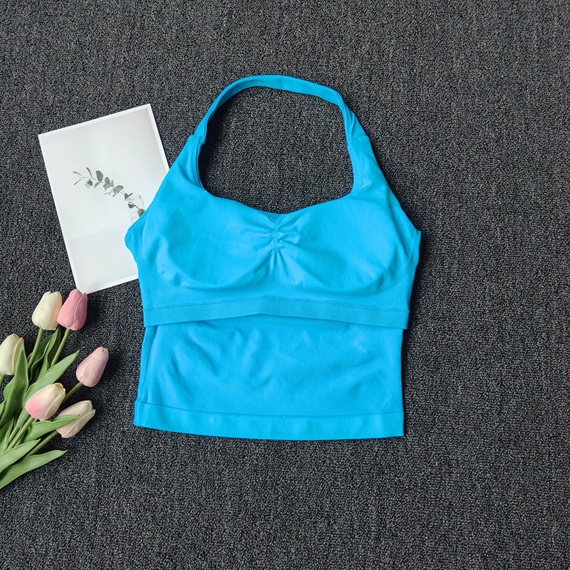 Haut à licou sans couture pour - Suspender Tank Top avis et prix