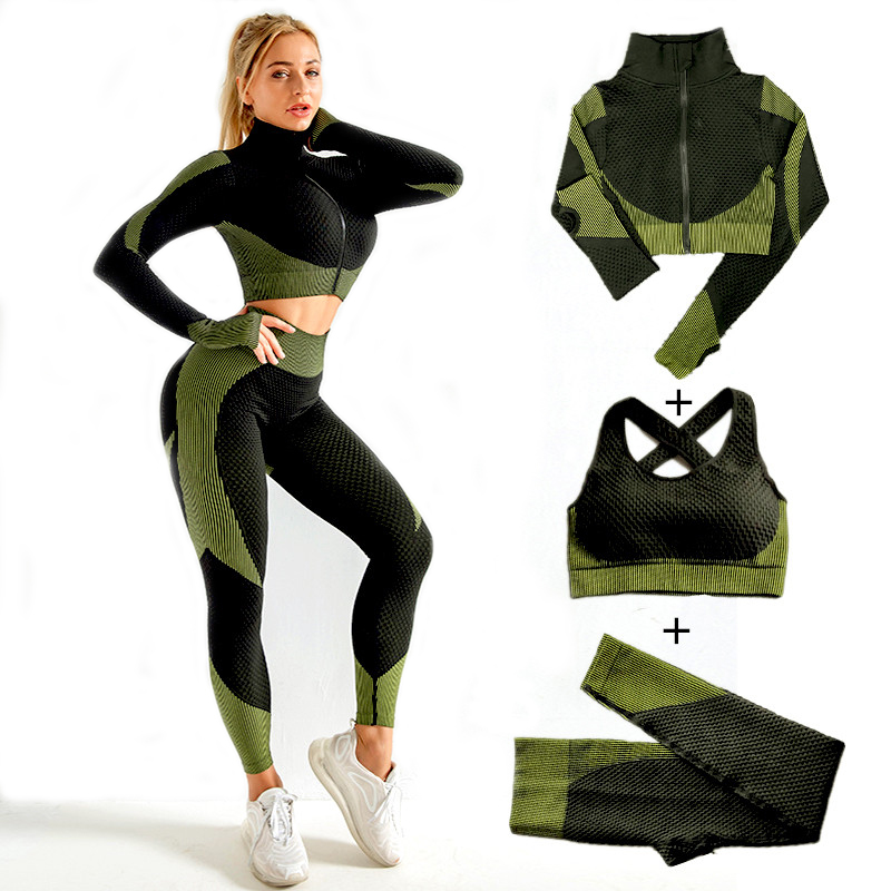 Ensembles de Yoga sans couture - Compression Long Pant avis et prix