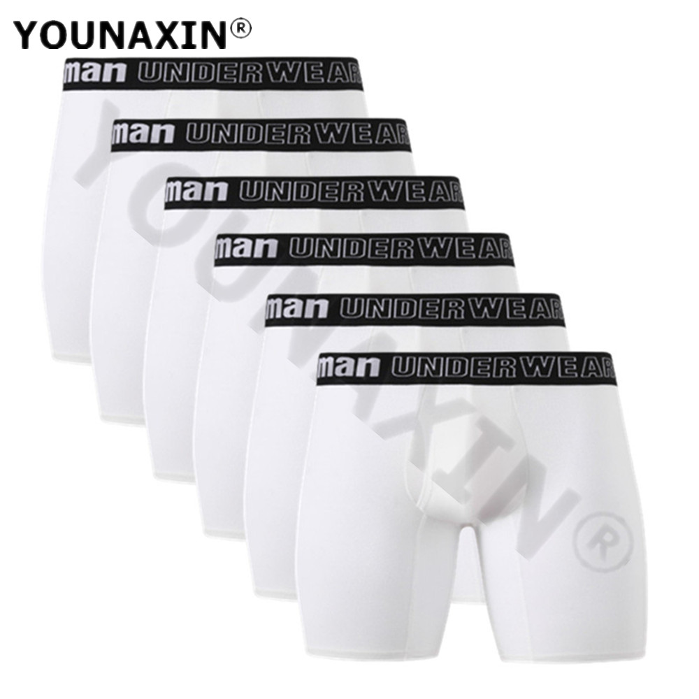 Lot de 6 boxers de sport grand - Bamboo Fiber Trunk avis et prix