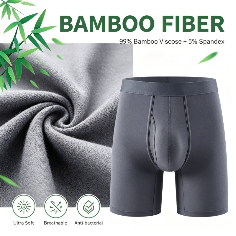 Caleçons Boxers Homme en Fibre - Bamboo Fiber Trunk avis et prix