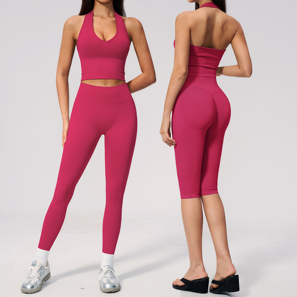 Ensemble de yoga sans couture  - Compression Shorts Athletes avis et prix