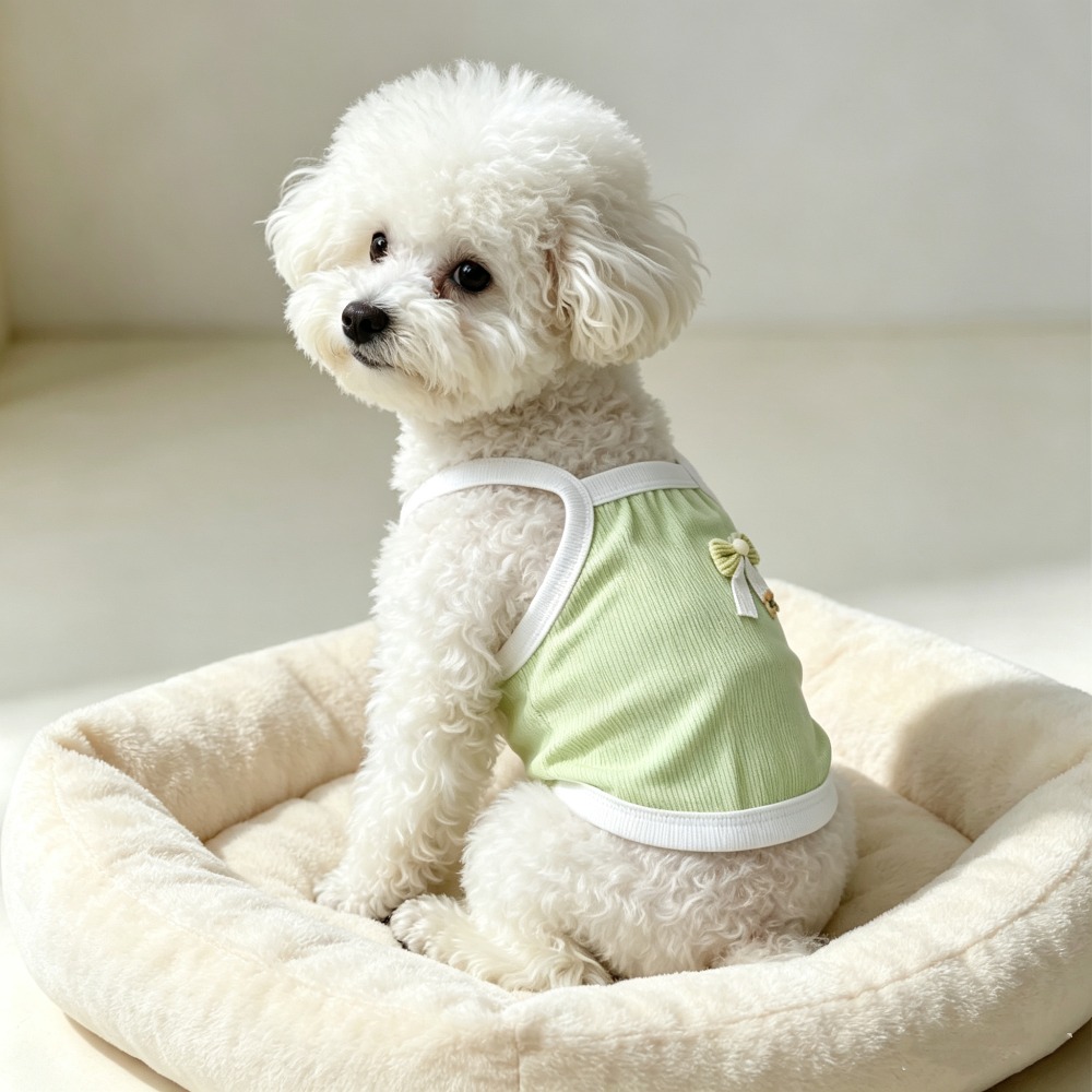 1 pièce Débardeur côtelé vert  - Tank Top Ribbed avis et prix